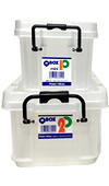 クワガタ・カブト飼育に　多目的バックルボックス「Q BOX-10(mini)」ご注文ページへ