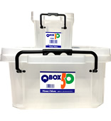 クワガタ・カブト飼育に　多目的バックルボックス「Q BOX-10(mini)」ご注文ページへ