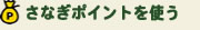 さなぎポイントを使う