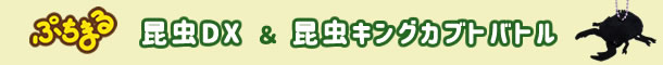 ぷちまる　昆虫DX＆昆虫キングカブトバトル