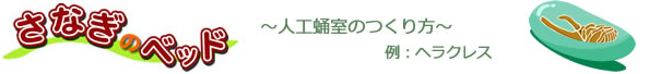 さなぎのベッド　ご使用方法