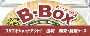 飼育・観察ケース「B・Box（ビー・ボックス）」