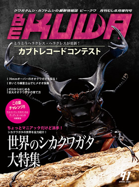 BE-KUWA　クワガタ・カブト専門誌